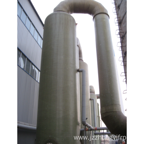 HIGH LEVEL SCRUBBER FRP GRP FOR PRETREATMENT